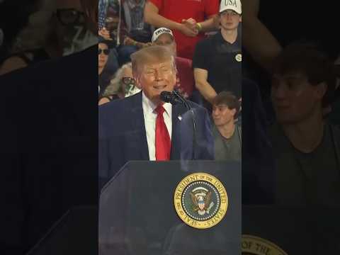 TRUMP insiste de nuevo en POSTULARSE a la PRESIDENCIA #shorts