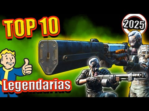 TOP 10 LEGENDARY WEAPONS ⚡ Fallout 4 (META 2025, post-Next-Gen)