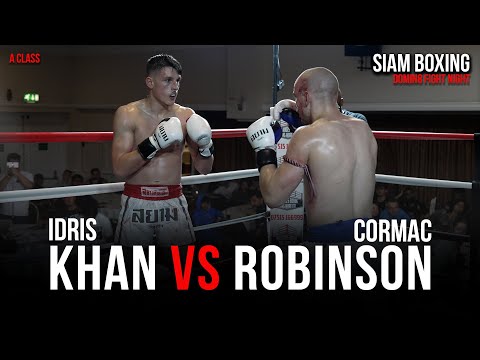 Idris Khan vs Cormac Robinson - Full Fight | Siam Boxing
