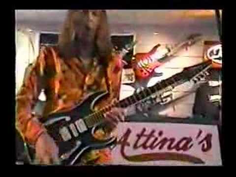 Paul Gilbert - Scarified (Live @ Attina's Music Store 1998)
