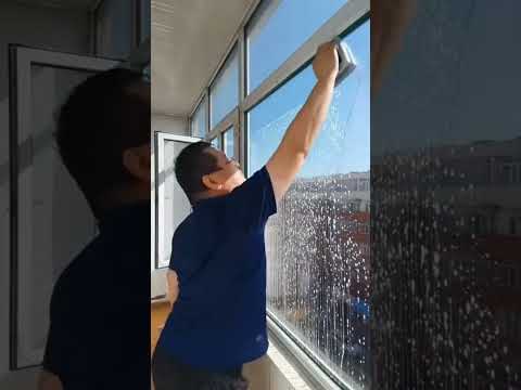 Limpia Vidrios Magnetico Seca Ventanas Iman - Video