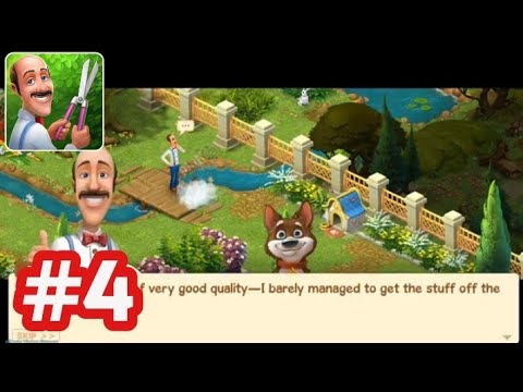 GARDENSCAPES NEW ACRES - Gameplay Walkthrough - Part 4  Day 3 (iOS/Android)