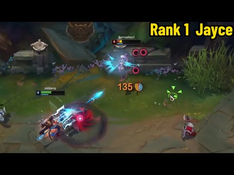 Rank 1 Jayce: His Mechanic is so CLEAN!