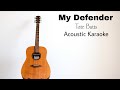Tate Butts My Defender Acoustic Karaoke