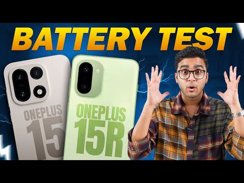 OnePlus 15R vs OnePlus 15 Battery Drain Test | Flagship Killer vs Flagship Comparison 🚀