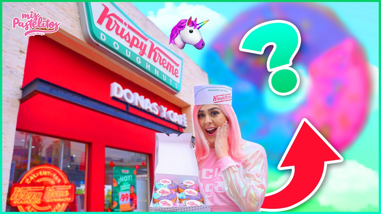 ¡TENGO MI PROPIA DONA EN KRISPY KREME! ¡ASÍ SE VE! | MIS PASTELITOS
