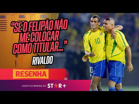 20 ANOS DO PENTA: RIVALDO REVELA QUE QUASE PEDIU PRA DEIXAR COPA DE 2002 | Resenha ESPN