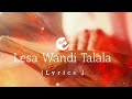Lesa Wandi Talala (With Pst Wellington) Music Visualizer (Lyrics)-_- Divine Squad Nation