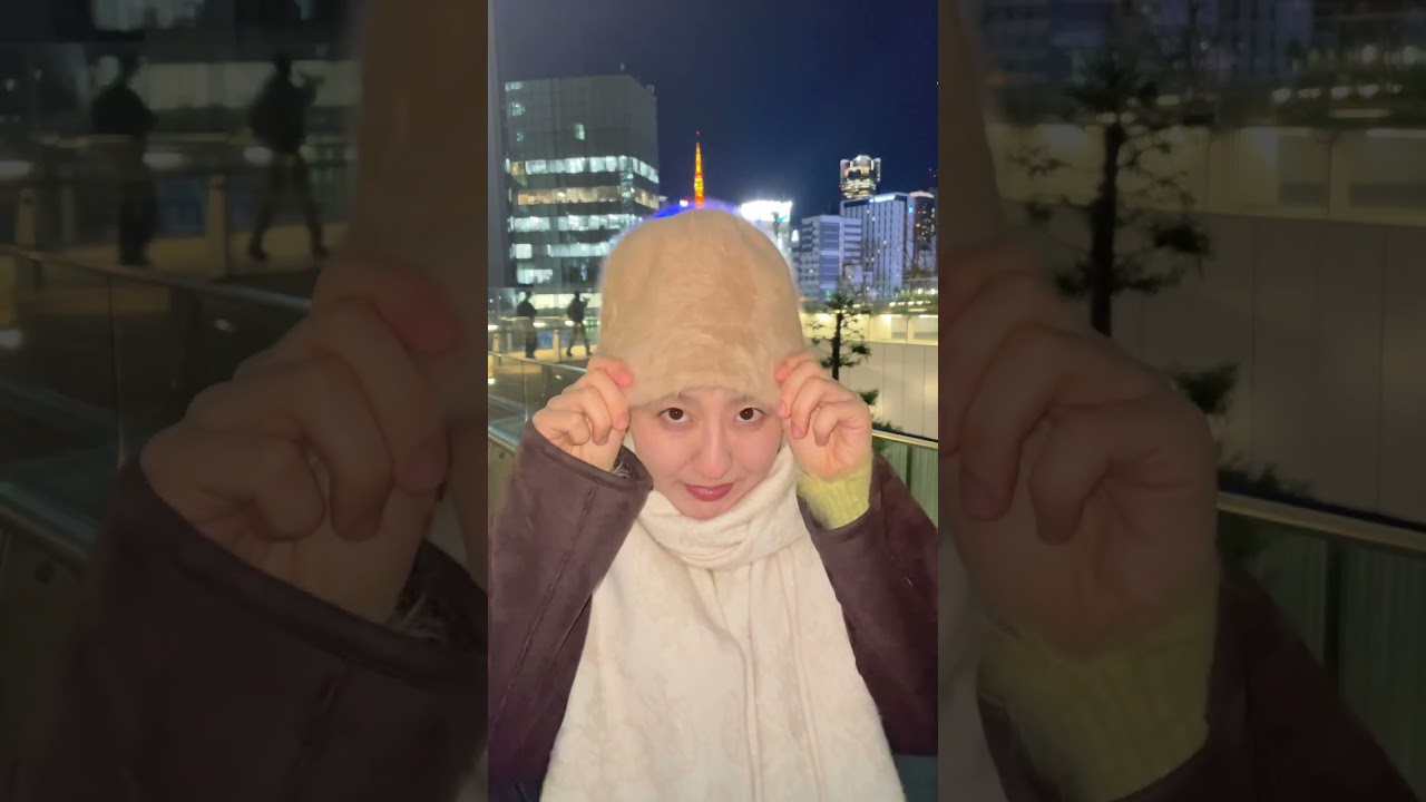 冬の寒い日にデート。頭以外は暖かい