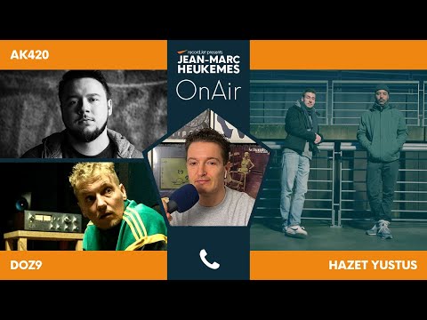 doZ9, Hazet Yustus und AK420 im Interview mit Jean-Marc Heukemes OnAir - präsentiert von recordJet