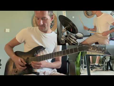 Buckethead - Oneiric Pool Part 7 - Guitar and Drum Cover