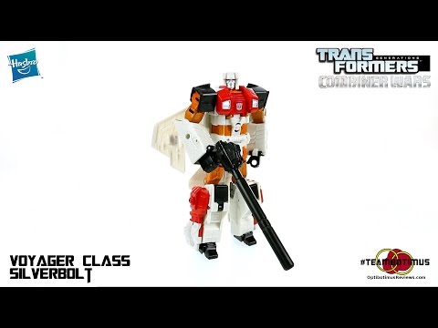 Video Review of the Transformers Combiner Wars: Voyager Class Silverbolt