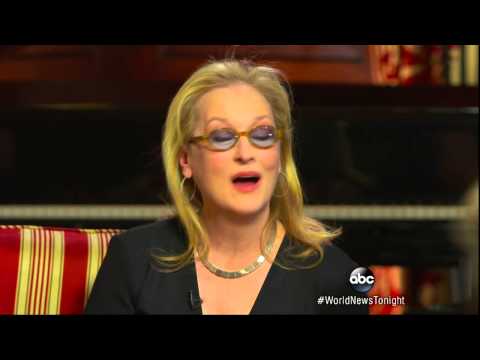 Meryl Streep Speechless, and What  She Is Afraid to Do on Camera