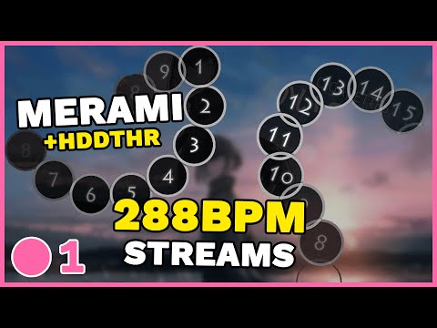 Merami Doing Merami Things (288 BPM Streams!) - osu! Catch-Up #1 (Highlights)