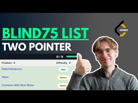 Solving All Two Pointer Pattern Blind75 Leetcode Problems