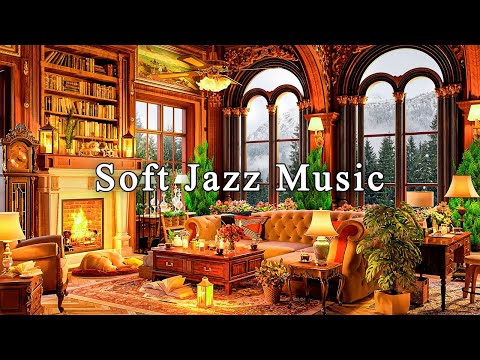 Smooth Jazz Instrumental Music for Work, Unwind Cozy ☕ Coffee Shop Ambience & Relaxing Jazz Music