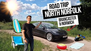 Tesla Model 3 Road Trip to North Norfolk (Multi-Stop)