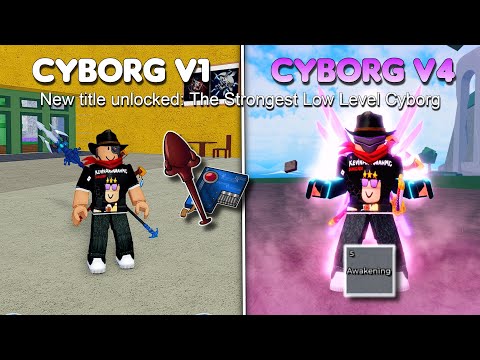 I Became Race Cyborg and FULL AWAKENING V4 at level 1516 (Blox Fruit)