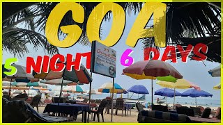 New Complete 5 Nights and 6 Days Goa Tour Plan