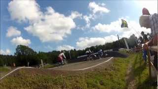 preview picture of video 'Nordisk BMX racing 2012 Trening fredag Kungsbacka'