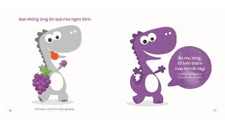EHON - KHỦNG LONG SẮC MÀU - THE COLORFUL DINOSAUR AND THE HUNGRY TUMMY