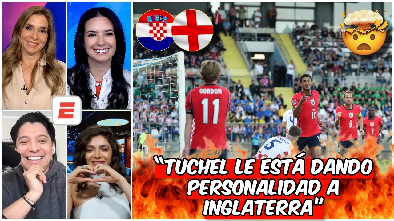 INGLATERRA DESTROZÓ a CROACIA de MANERA HISTÓRICA y puede COMPETIR con ESPAÑA | Exclusivos