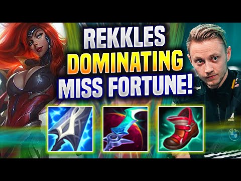 REKKLES DOMINATING WITH MISS FORTUNE! - KC Rekkles Plays Miss Fortune ADC vs Sivir! | Season 2022