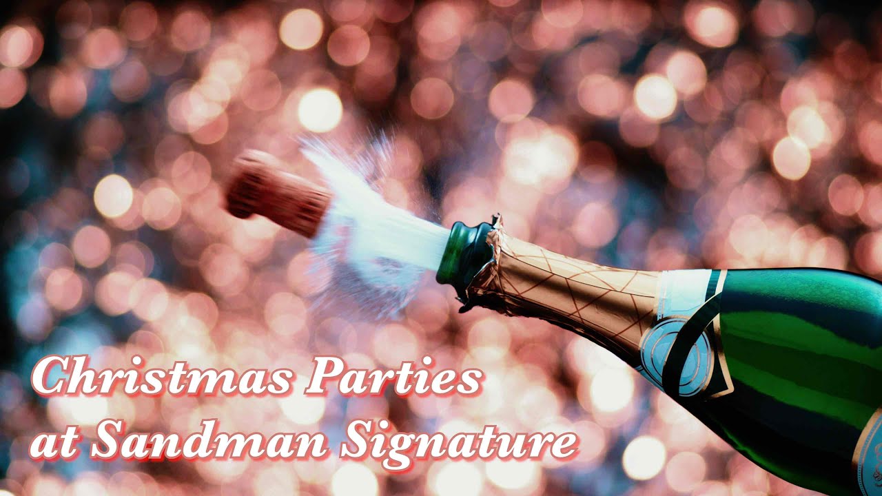 Sandman Signature Xmas Party Advert