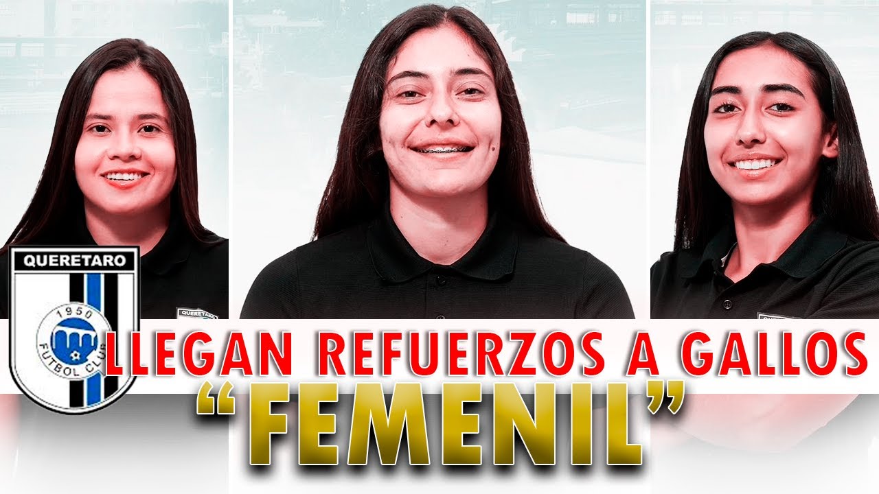 ¡Gallos Femenil presenta sus refuerzos para el Apertura 2024! Siete nuevas jugadoras y nuevo técnico