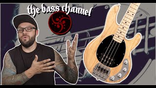 Video thumbnail for Ernie Ball Music Man Tim Commerford Signature Stingray Bass Demo by The Bass Channel