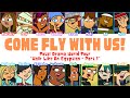 Total Drama World Tour Come Fly With Us Lyrics Color Coded