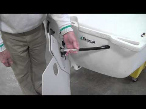 Sprite Pedal Boat - Remove/install rudder