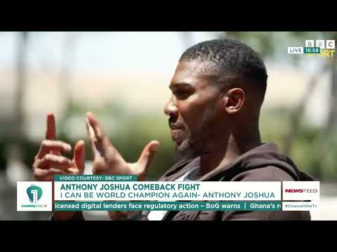 Anthony Joshua Vows to Become Heavyweight Champion Again