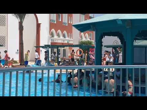 Urlaub Hurghada: SUNRISE Garden Beach Resort - Parade am Pool 27.07.2019
