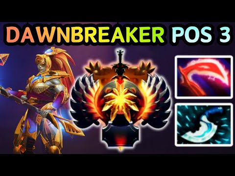 🔥 DAWNBREAKER OFFLANE ULT STRIKES, FIGHT OVER | DOTA 2 GAMEPLAY 🔥
