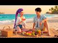KPop Demon Hunters A Fun Day At The Beach Song Animated Music Video Croco Beat