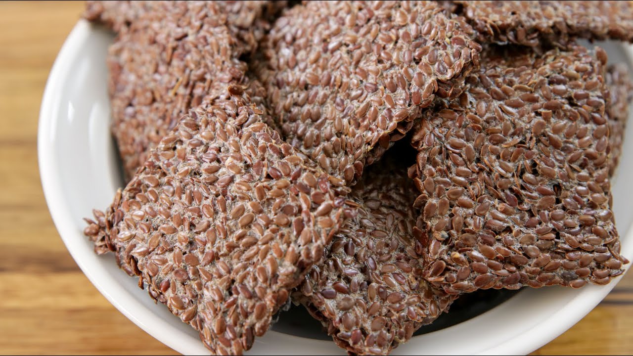 Healthy Flaxseed Crackers Low Carb & Gluten Free Crackers The Cooking Foodie
