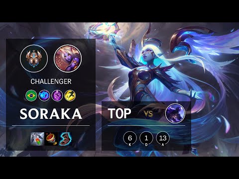 Soraka Top vs Ryze - BR Challenger Patch 10.14