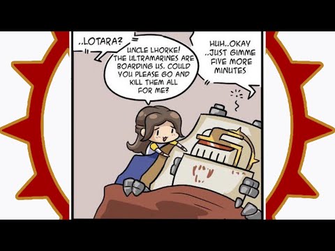 Lhorke's Power Nap | Warhammer 40k comic by Mick19988