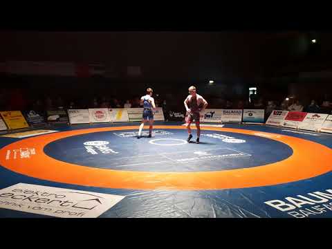 30.10.21 KSV Rimbach vs RWG - 66kg Freistil: Julien Zinser vs Bayram Shaban