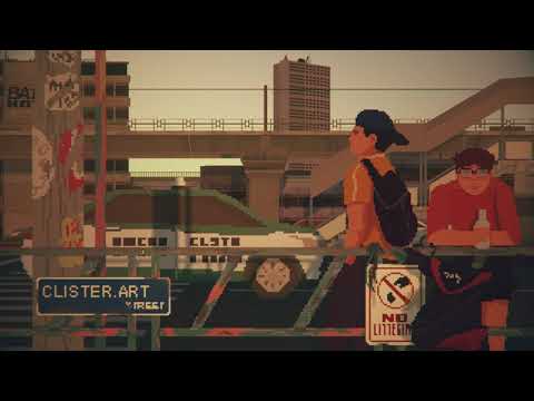 Kalye / Highway Afternoon 2.5D Pixel Art Animation