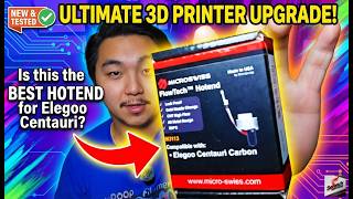 Micro Swiss Flowtech Hotend For Elegoo Centauri Carbon 3D Printer | Worth It?