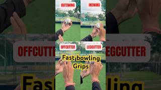 Download lagu 4 Seam Bowling Grips Every Fast Bowler Must Know | Outswing, Inswing, Off-Cutter & Leg-Cutter . mp3