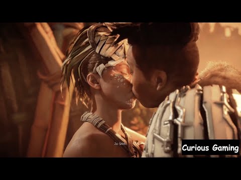 HORIZON FORBIDDEN WEST - Varl and Zo Romance | Kiss Scene