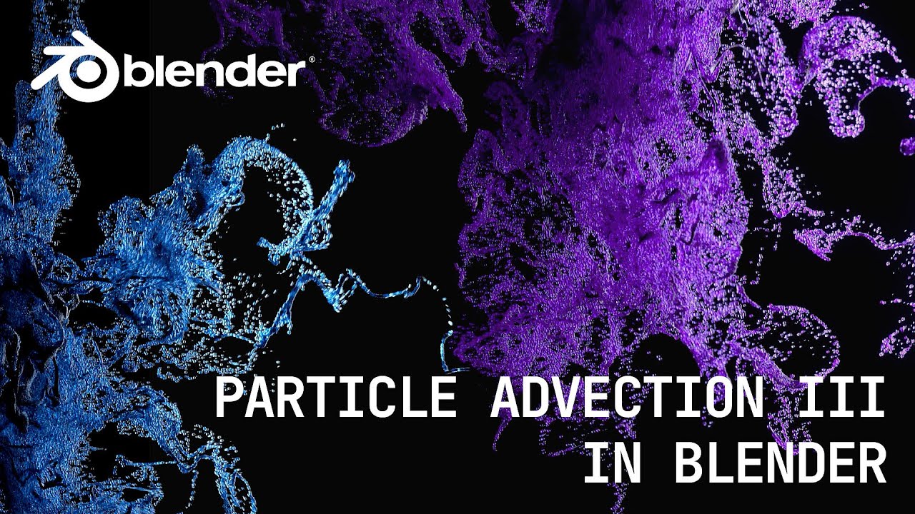 Particle Advection Shockwave Part III: Creating Fluid-Like Effects with Geometry Nodes in Blender