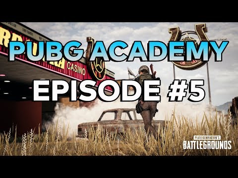 PUBG ACADEMY - BATTLEGROUNDS TRAINING EPISODE #5 - Solo Tips and Tricks
