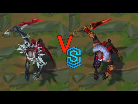 T1 Pyke VS Blood Moon Pyke