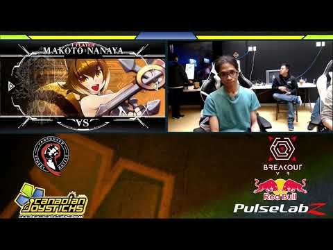 VSB:UD18 - BBCF - Timon (Makoto) vs Slash Copy I (Es) - Grand Finals