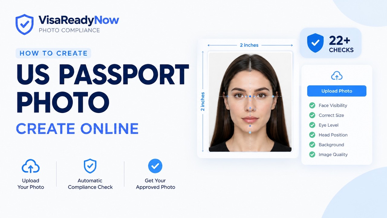 US Passport Photo Maker 2x2 Online Video Tutorial