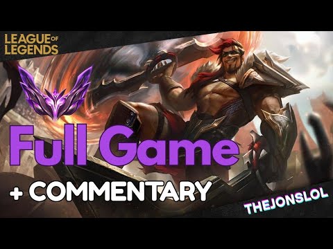 [Master NA] Draven ADC Solo Queue with Commentary